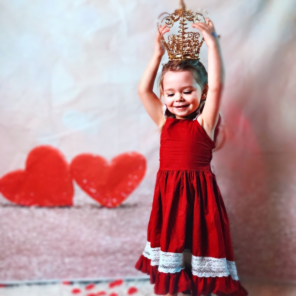 Red dress